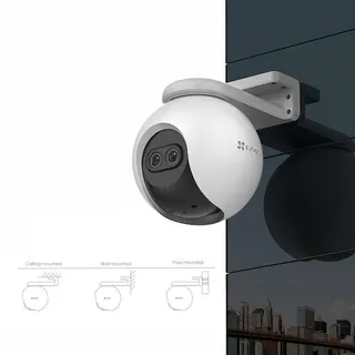 EZVIZ C8PF 2MP two lens PTZ camera + Free EZVIZ 128GB memory card