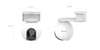 EZVIZ HB8 4MP with battery standalone Color Night Vision PTZ camera