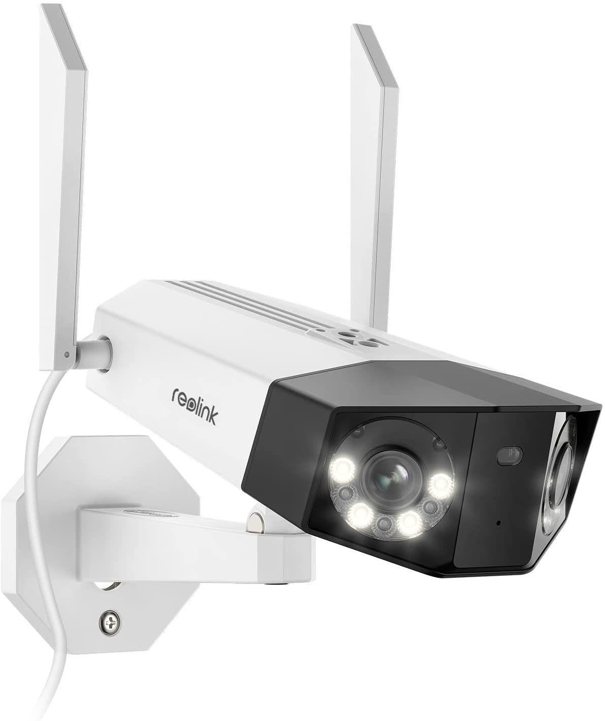 Security camera Reolink Duo 2 WiFi IP 4K dual-lens, with person and vehicle detection