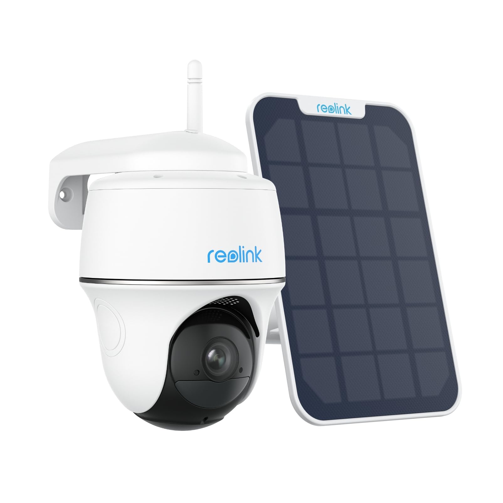 Security camera Reolink Argus PT Lite wireless, with WiFi, Pan & Tilt security camera 3 MP Super HD + Solar panel
