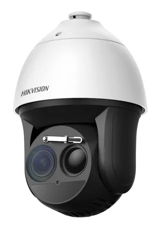 Hikvision dual-spectrum PTZ camera, thermal camera, 4MP/384×288, PTZ, IR 150m,