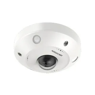 Hikvision IP Fisheye camera 6MP, IR 15m, Audio/Alarm, M12
