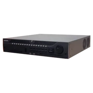 Hikvision 4K IP recorder 32 channels, 12MP, RAID, 2 HDMI, 2 VGA, 8 HDD