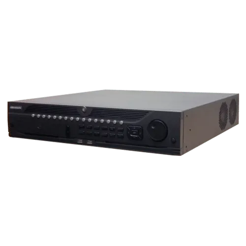 Hikvision 4K IP recorder 16 channels, 12MP, RAID, 2 HDMI, 2 VGA, 8 HDD