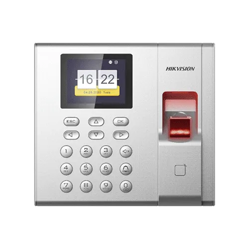 Hikvision time attendance terminal, fingerprint- reader, EM card | cameraworld.eu Hikvision time attendance terminal, fingerprint- reader, EM card