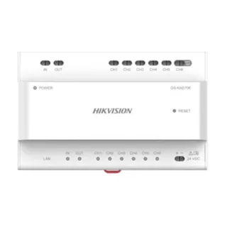 Intercom Switch DS-KAD706-S 2-wire White