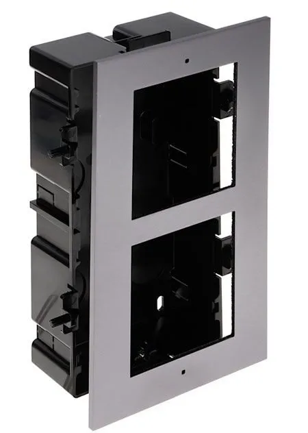 Frame for Intercom DS-KD-ACF2/S 2-Gang Junction Box Stainless Steel | cameraworld.eu Frame for Intercom DS-KD-ACF2/S 2-Gang Junction Box Stainless Steel