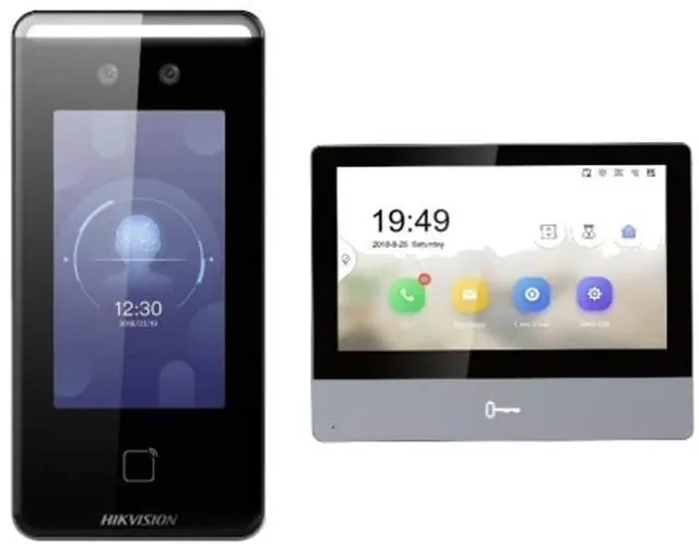 HikVision with face recognition intercom kit private house | cameraworld.eu HikVision with face recognition intercom kit private house