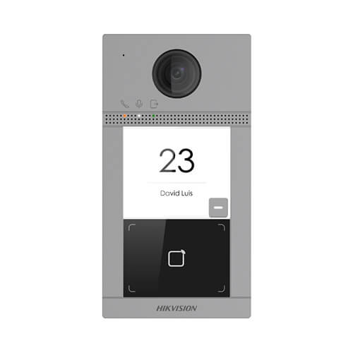 Intercom Entry Panel Recessed DS-KV8113-WME1(C)/Flush 2MP 1 Channel