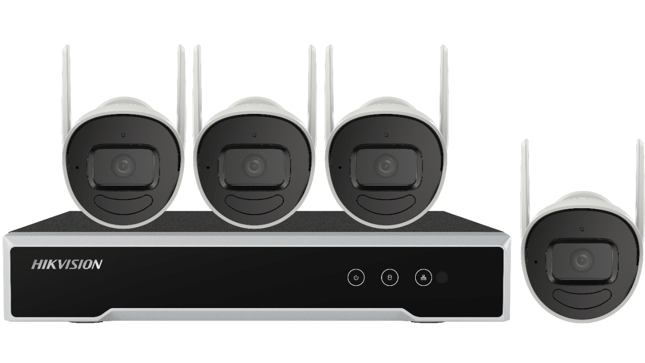 Hikvision 4 Channel 4MP Wi-Fi Camera kit