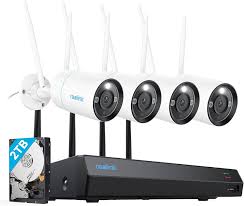 Reolink RLK12-800WB4 Wifi video surveillance kit