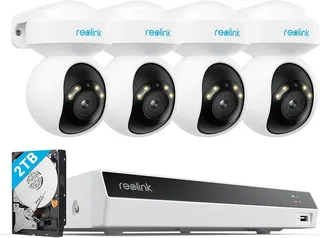 Reolink RLK12-800WPT4 4K 8MP Wi-Fi 6 Surveillance System with 16-Channel NVR