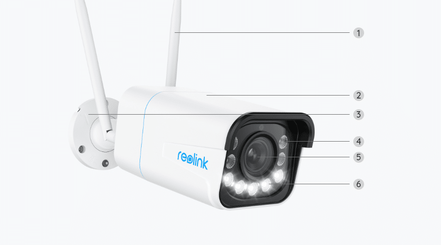 Reolink RLK12-811WB4 Wifi video surveillance kit