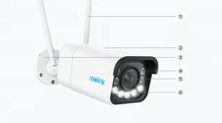Reolink RLK12-811WB4 Wifi video surveillance kit