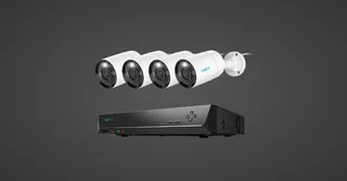 Reolink RLK8-1200B4-A Smart 12MP PoE Surveillance System with Spotlights