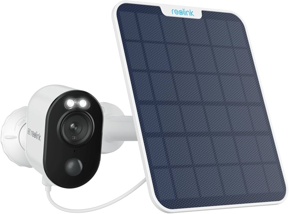 Security camera Reolink Argus 3E-3 MP wire-free, solar and battery-powered with smart detection + Solar panel