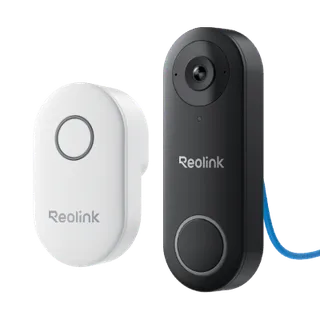 Reolink video doorbell (with Wi-Fi), 2K+ plug-in Wi-Fi video doorbell with bell
