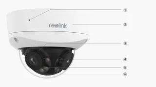 Reolink Duo 3V PoE – 16MP IK10 Dual-Lens PoE Security Camera with 180° Panorama