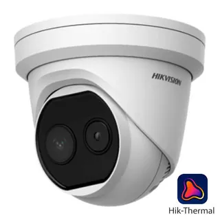 Thermal camera for body temperature measurement, accuracy ±0.3°C, field of view 3.1mm