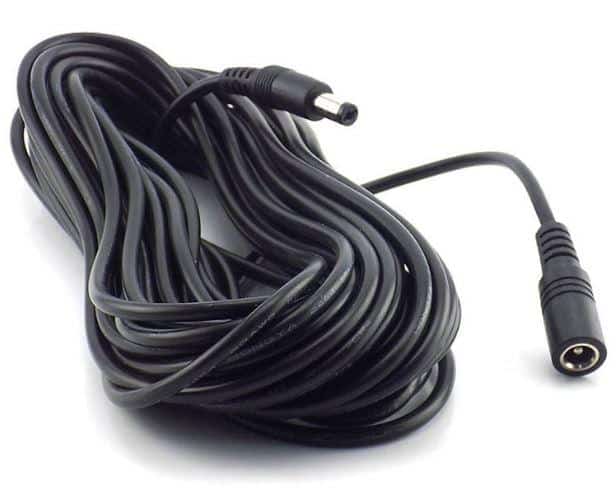 EZVIZ 5m power cable extension