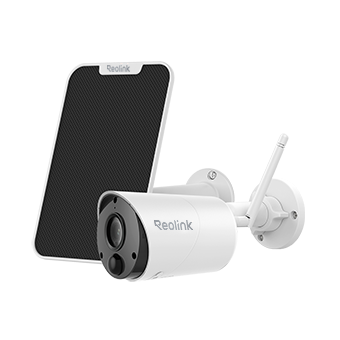 Reolink Argus Eco – 1 camera (3MP, white) + 1 solar panel (white)