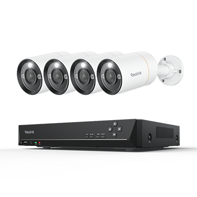 Reolink RLK8-1200B4-A Smart 12MP PoE Überwachungssystem mit Spotlights