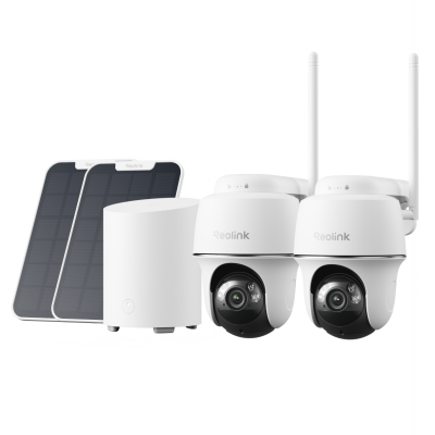 Reolink Home Hub Mini with Argus PT – 2 camera kit (without SD Card, white)