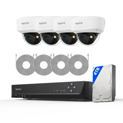 Reolink RLK8-1200V4 12MP UHD IK10 Security System with Spotlight Color Night Vision | cameraworld.eu Reolink RLK8-1200V4 12MP UHD IK10 Security System with Spotlight Color Night Vision