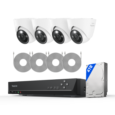 Reolink RLK8-1200D4-A 12MP PoE Security Camera System