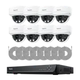 Reolink RLK16-843V8 4K 8MP IK10 Surveillance System with 5X Optical Zoom and Spotlight Color Night Vision (1/2)