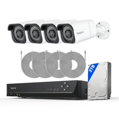 Reolink RLK8-800B4 4K PoE Camera System with 8-Channel NVR