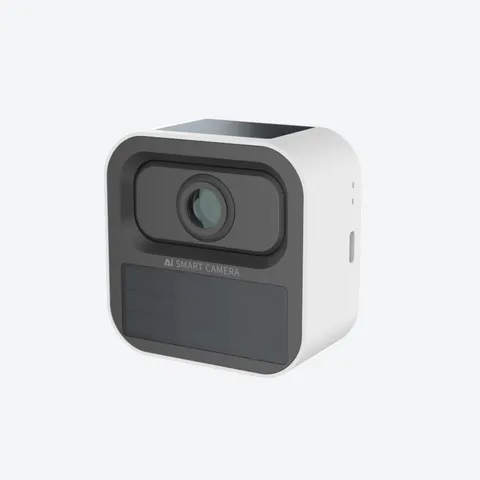 Tiandy TC-C349V Solar Window-Mount Bullet Camera – 4MP Wi-Fi Battery Camera with Built-in Solar Panel