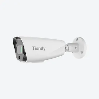 Tiandy TC-C388V 4LHA-28 – 8MP 4K AI Bullet Camera with 1/1.8-inch Sensor, F1.0 Lens, Red/Blue Warning Light, Face Capture and Fire Detection