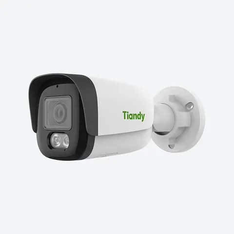 Tiandy TC-C38WS 3LRA-28 – 8MP 4K Color Maker PoE Bullet Camera with Warm Light, IR 50 m and Human/Vehicle Detection
