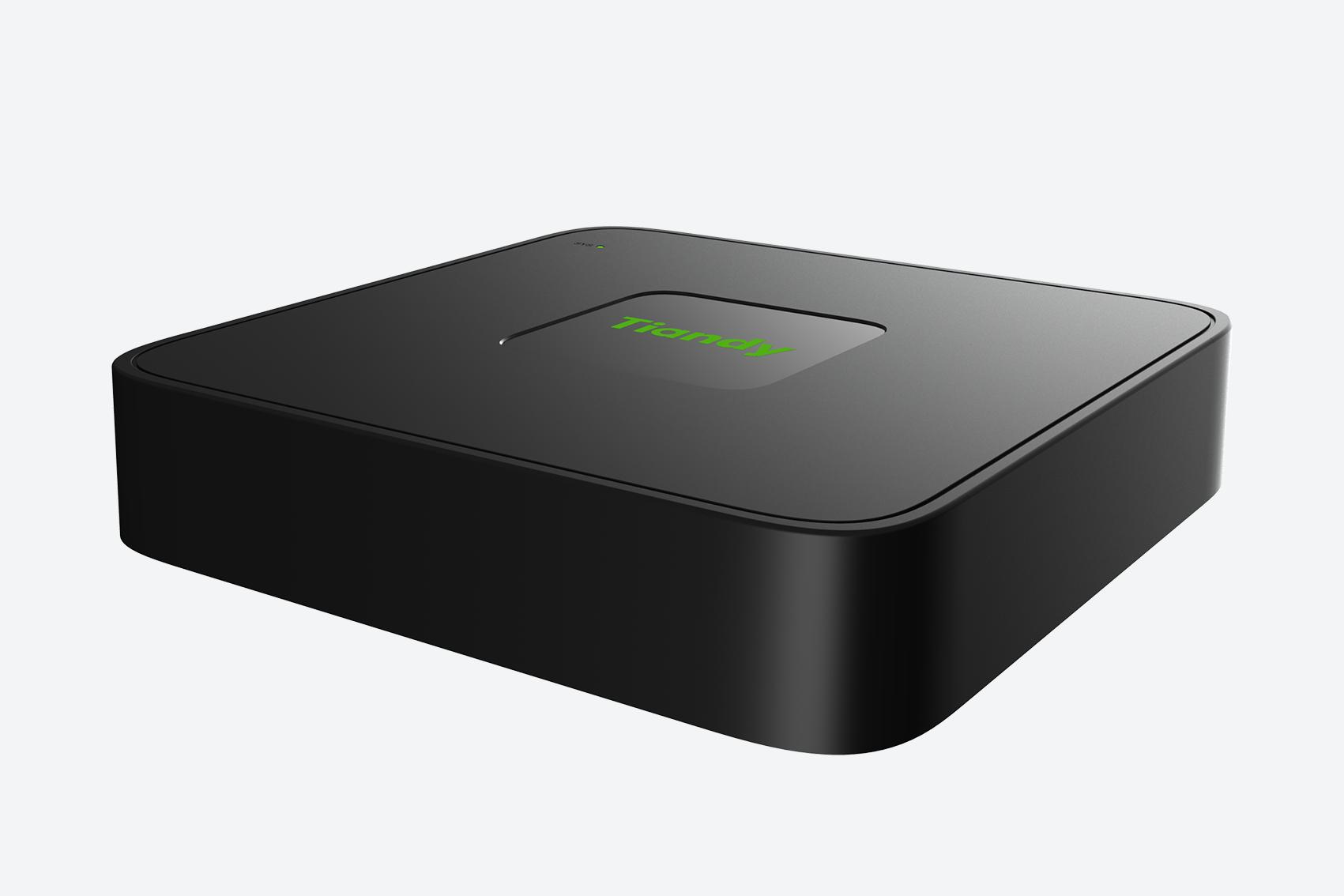 Tiandy TC-R3108 – 8-Channel PoE NVR with 8 PoE Ports (48 W), 1× HDD up to 8 TB, HDMI/VGA 1080p, S+265