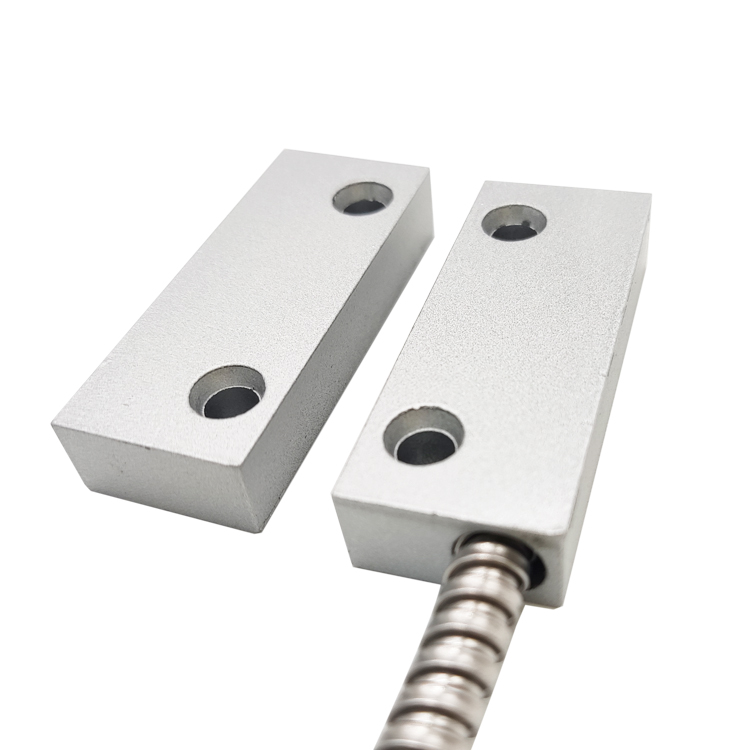 CH03FAR aluminium magnetic contact armoured with cable