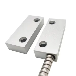 CH03FAR aluminium magnetic contact armoured with cable