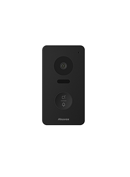 Akuvox E13S doorbell camera- and card reader, black