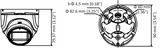 Analog Camera DS-2CE76H0T-ITMFS(2.8mm) Dome White (2/2)