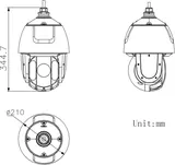 PTZ Kamera DS-2DE5232IW-AE(5S) 2MP 32× Dome (2/2)