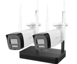 Hikvision Wi-Fi NVR Kit DS-J142I/IKS-2044BH-PH/W, 2x Bullet, White (1/3)
