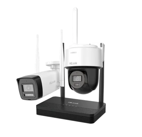 Hikvision Wi-Fi Kit DS-J142I/IKS-2044BPH-PH/W 4MP, 1x Bullet + 1x Turret, White
