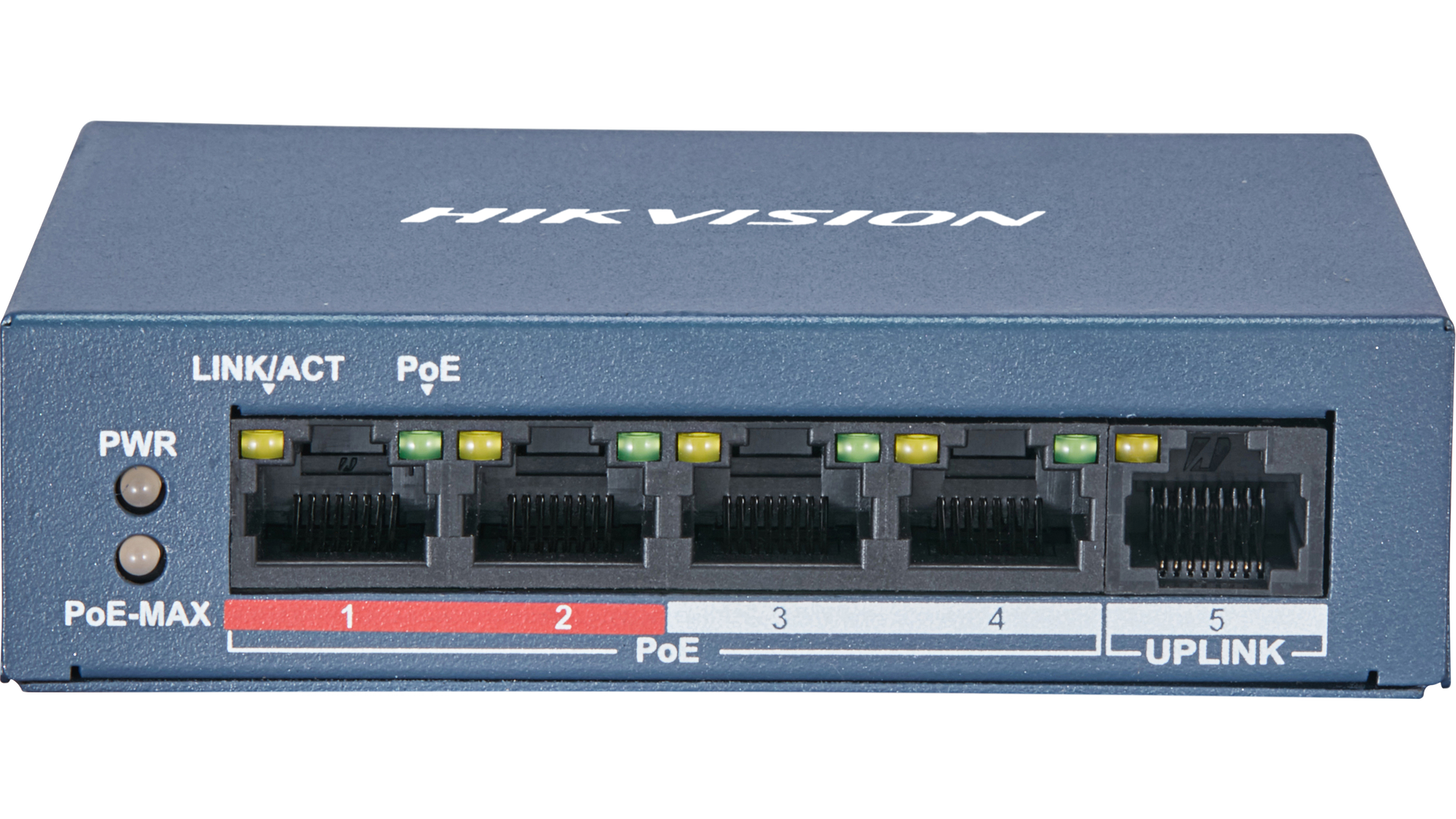 Switch DS-3E0105P-E/M/B 4-Port Fast Ethernet Unmanaged POE