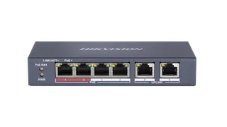 Switch DS-3E0106P-E/M 4 Port Fast Ethernet Unmanaged POE