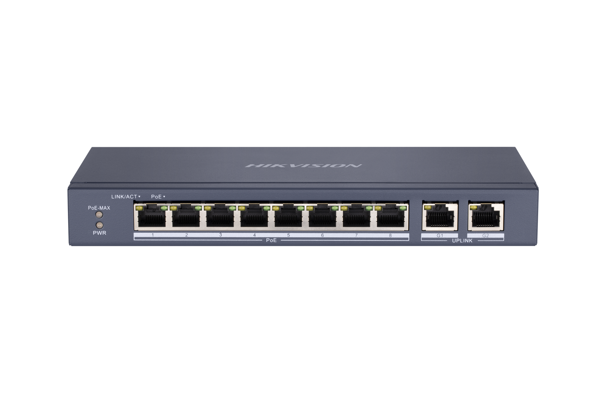 Switch DS-3E0310P-E/M 8-port Gigabit PoE
