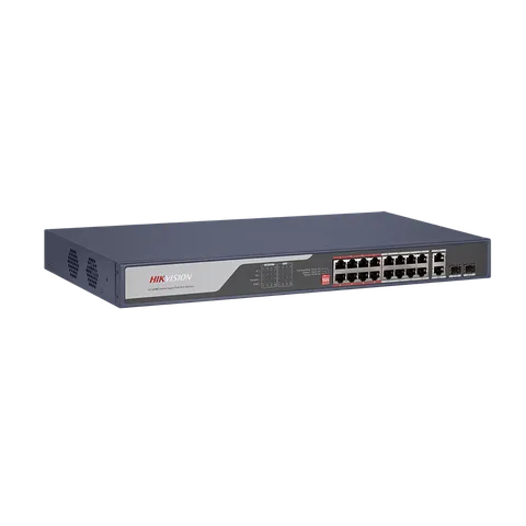 Switch DS-3E0318P-E 16-Port 10/100Mbps PoE