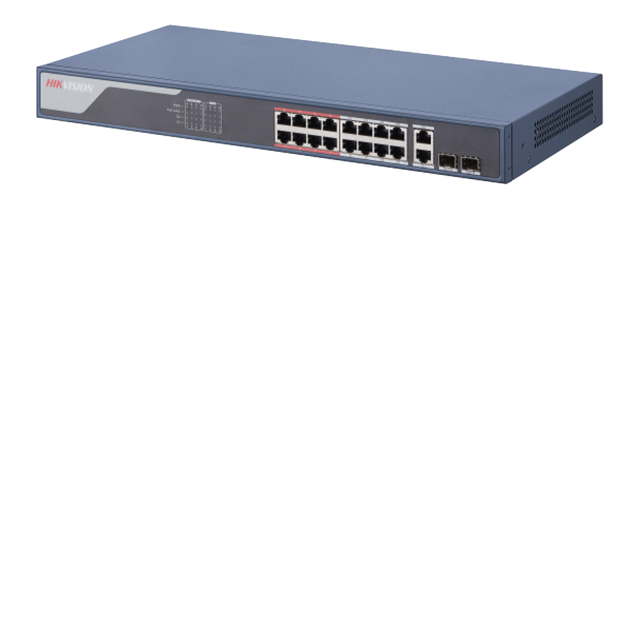 Switch DS-3E1318P-SI 16-port 2x Gigabit