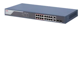 Switch DS-3E1318P-SI 16-port 2x Gigabit