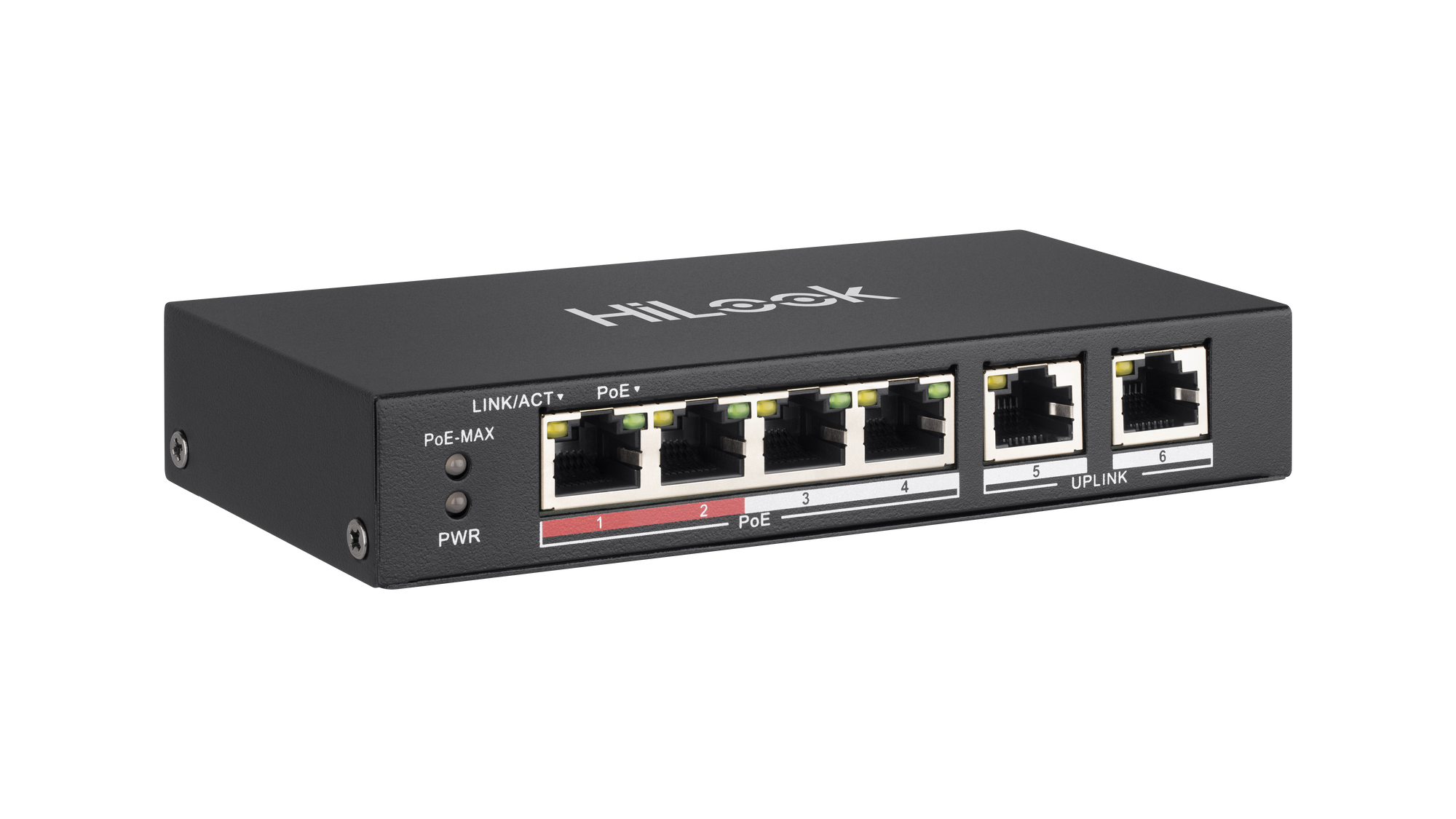 Switch NS-0106P-35 4-Port Fast Ethernet Unmanaged PoE