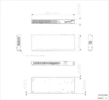 Switch DS-3E2528-HI-24T4F com 24 portas RJ45 de 1000 Mbps (2/2)